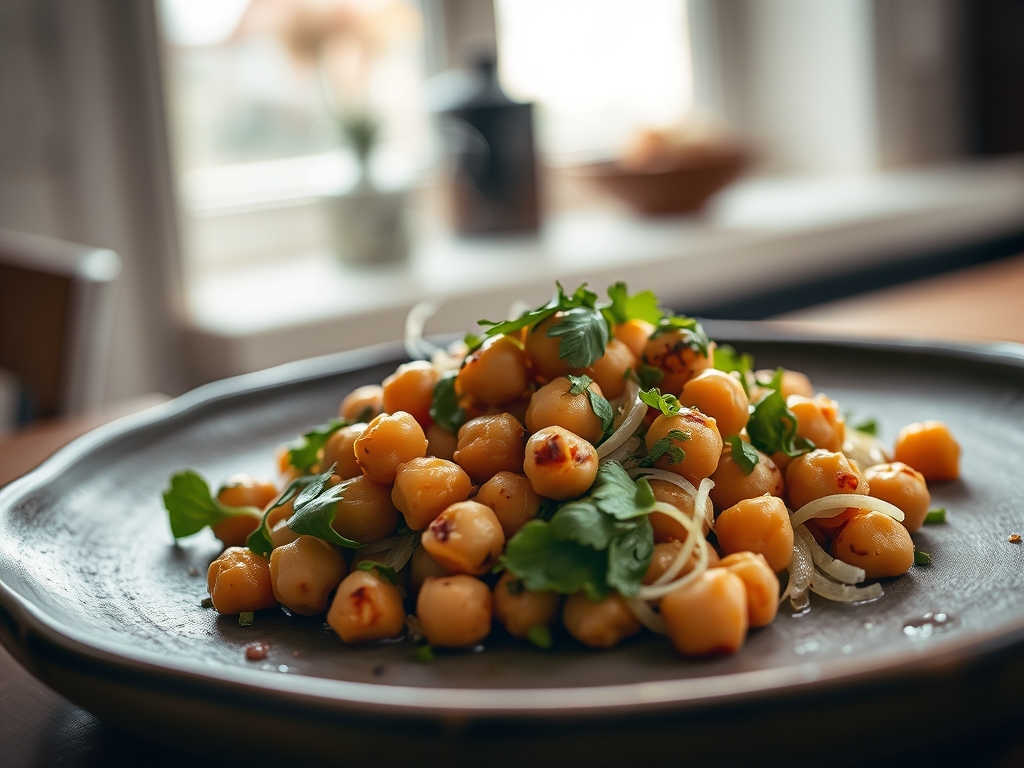 10 Min Chickpea Salad
