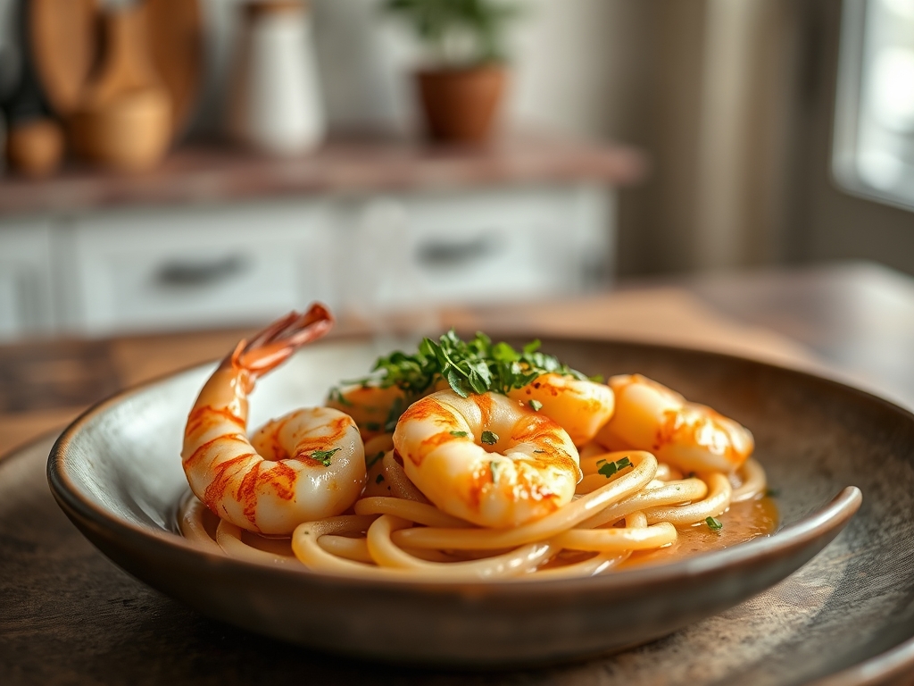 15 Min Shrimp Scampi