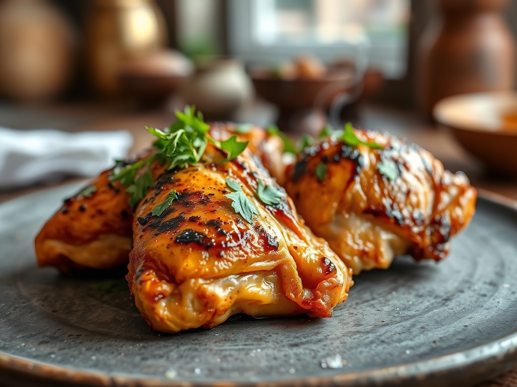 Air Fryer Chicken Thighs