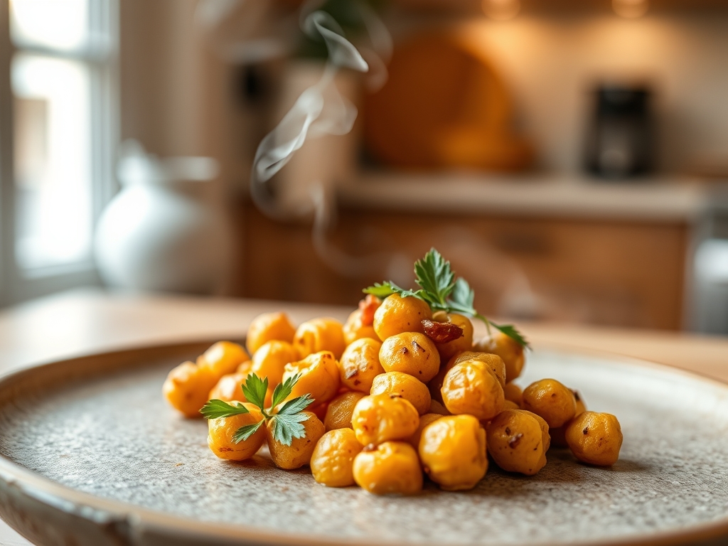 Air Fryer Chickpeas