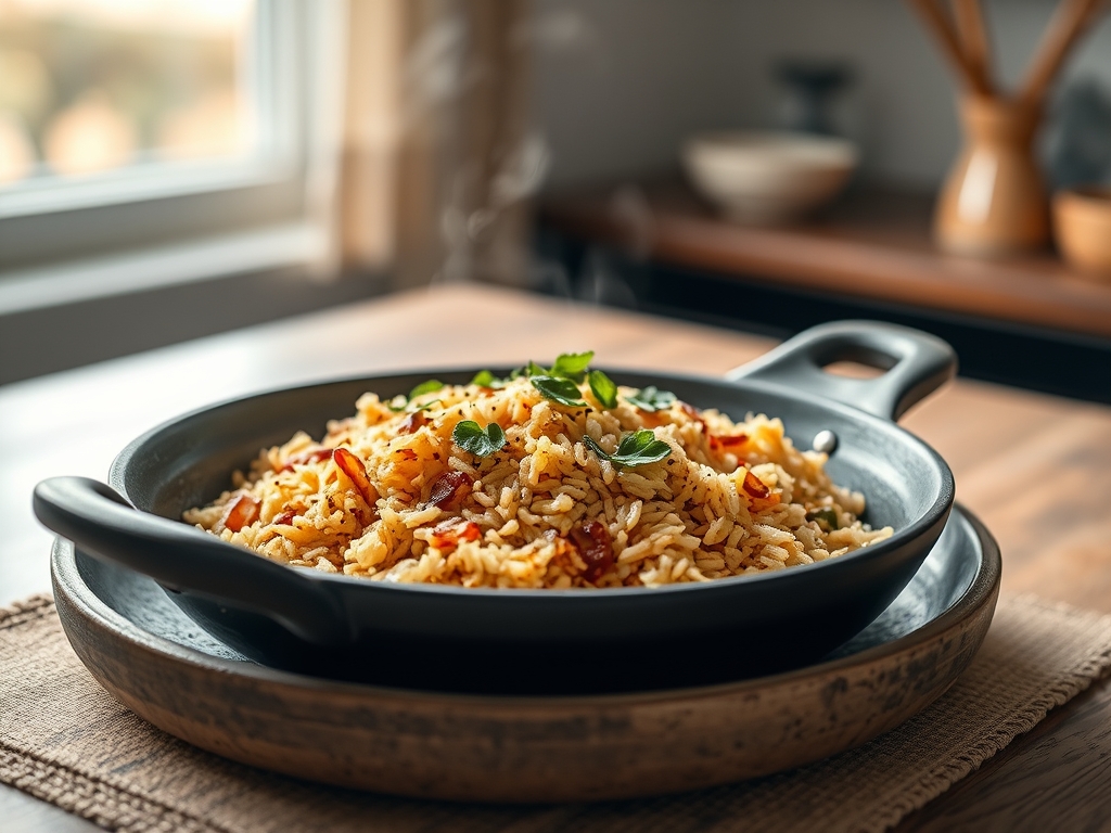One Skillet Fried Rice