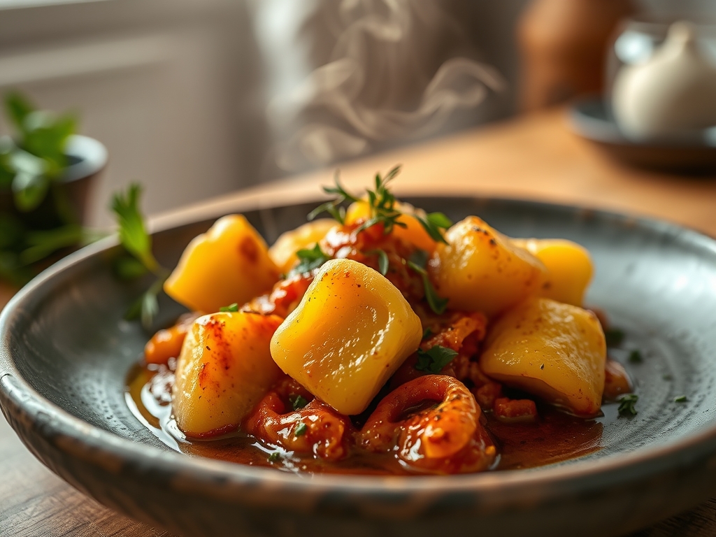 One Skillet Gnocchi