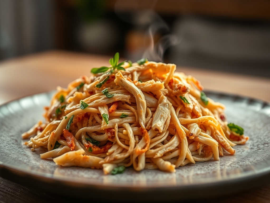 Slow Cooker Shredded Chicken