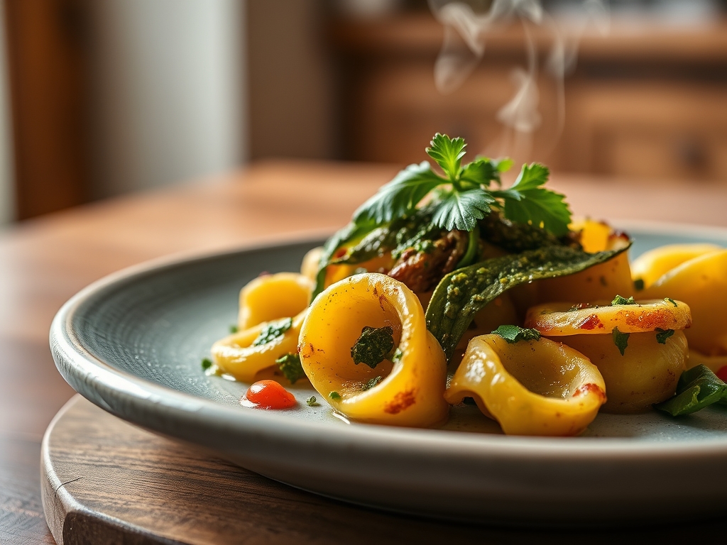 10 Min Pesto Tortellini