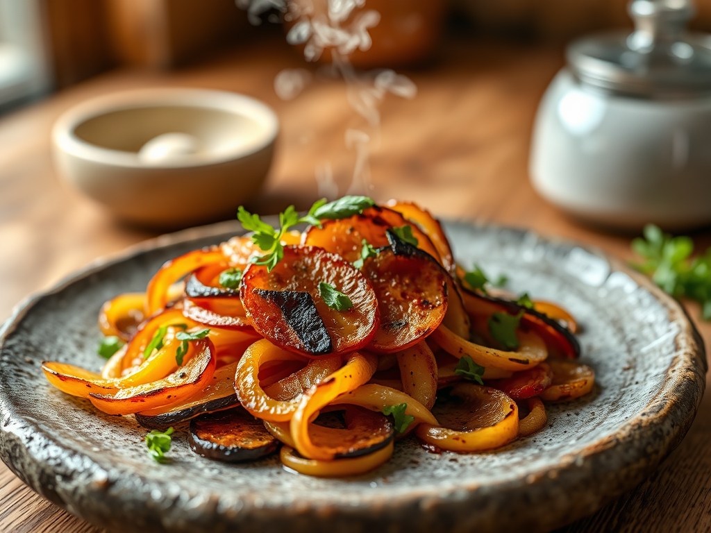 Mandoline Sliced Veg