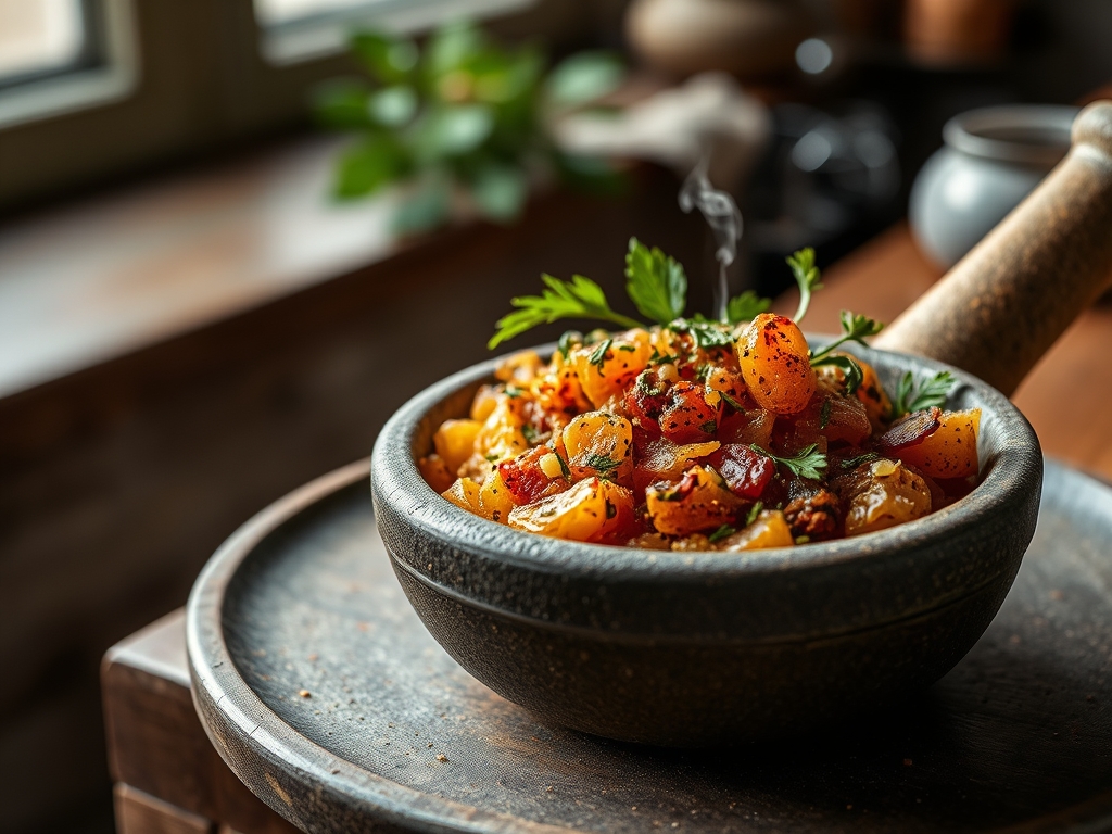 Mortar and Pestle Grind
