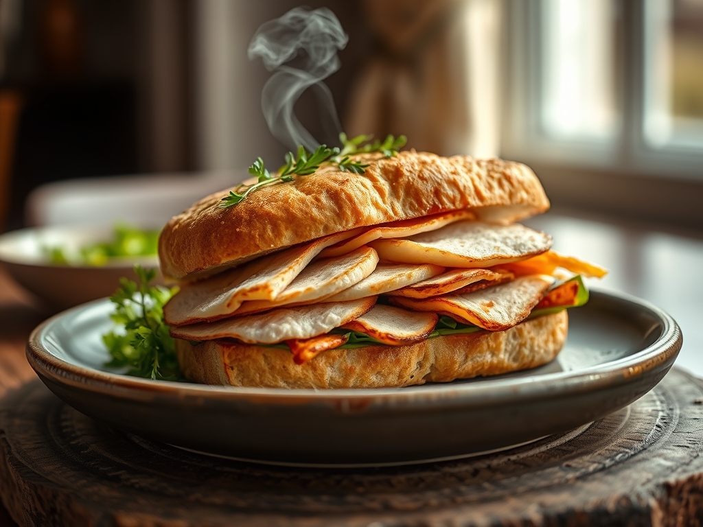 Quick Turkey Sandwich